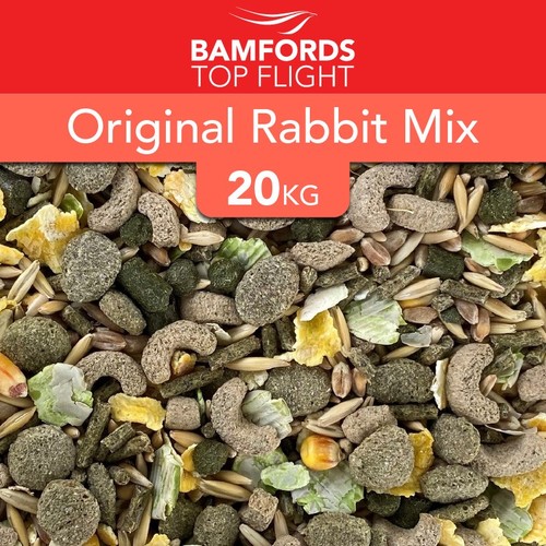Bamfords rabbit mix 20kg - rabbit,
